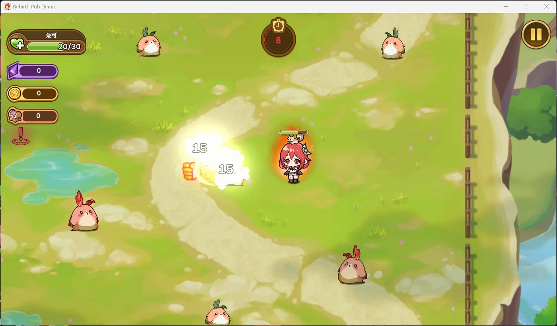 重生酒馆 DEMO版全息投影